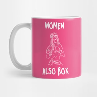 Women also box Mug